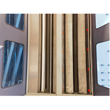 Imagen detallada de la máquina de limpieza vertical completamente automática Serie 30