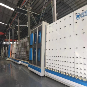 Automatic insulating glass production line