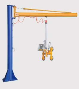 Grúa pluma de vidrio