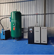 Screw type air compressor