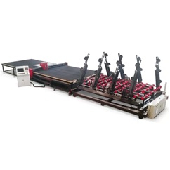 3826 Glass Cutting and Loading Line